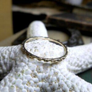 14K Gold Octopus Tentacle Ring